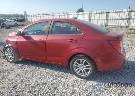 2016 Chevrolet Sonic Lt from USA, damaged, VIN 1G1JC5SH1G4103452